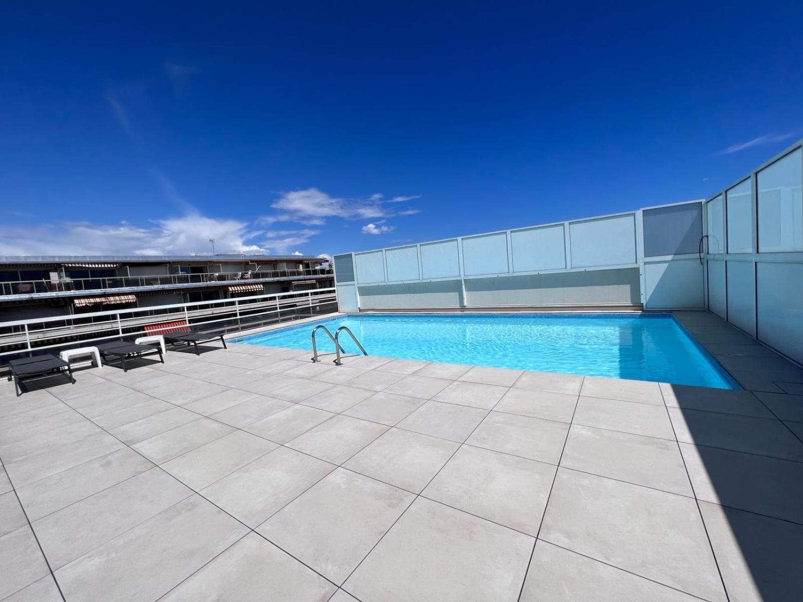 Villa D'Este - Apt 4 Prs - Clim - 300M Plage - Piscine-Parking En Option 胡安莱潘 外观 照片